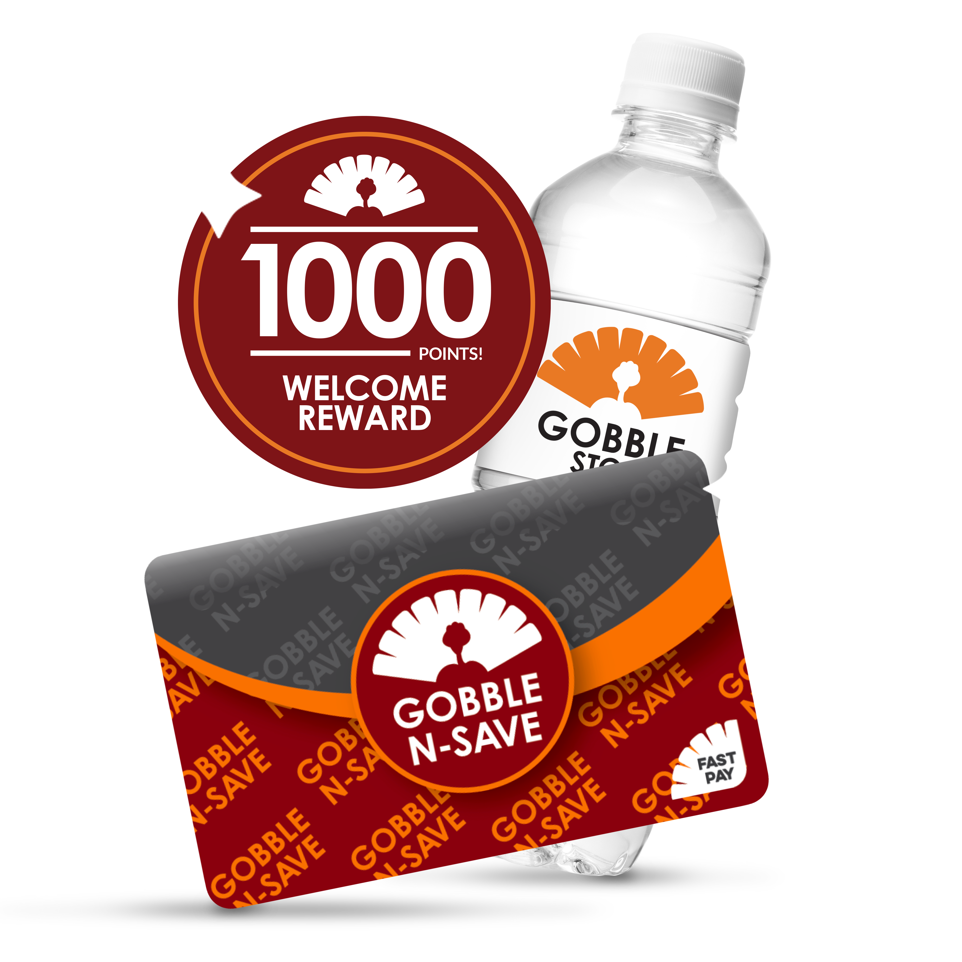 Gobble-N-Save 1000 Points Welcome Reward